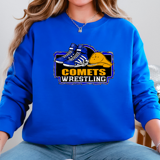 Wrestling barb comets