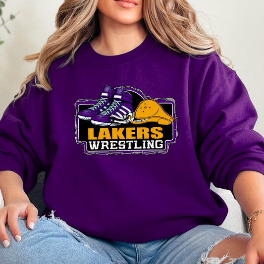Wrestling barb lakers