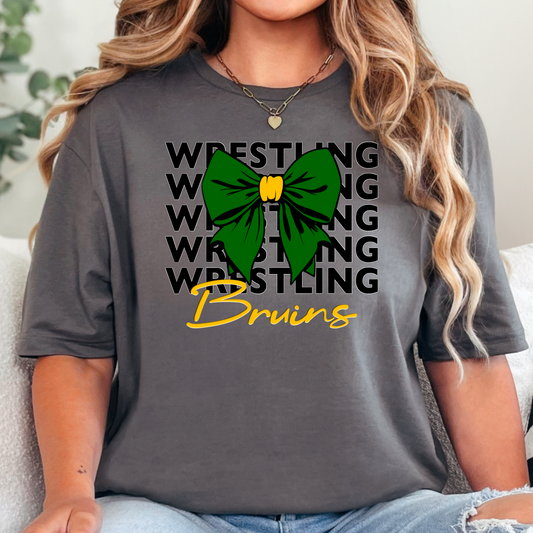 Bruins wrestling bow