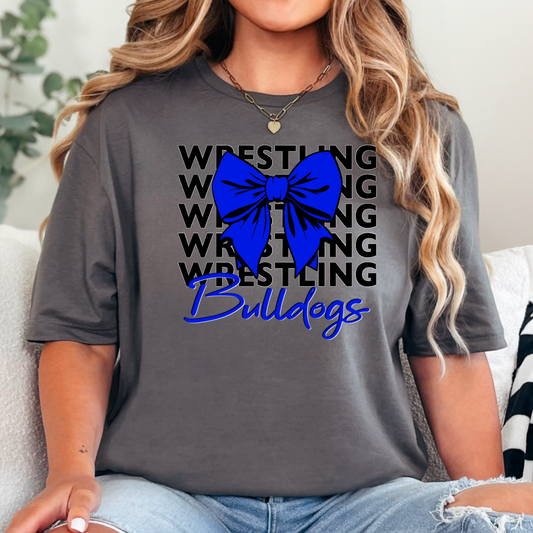 Bulldogs wrestling bow