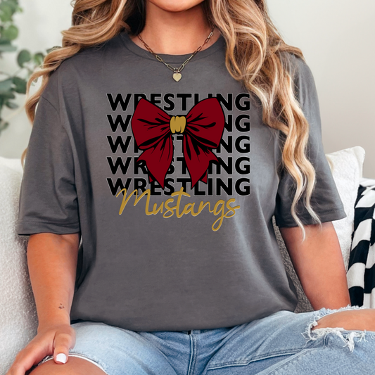 Wrestling bow mustangs