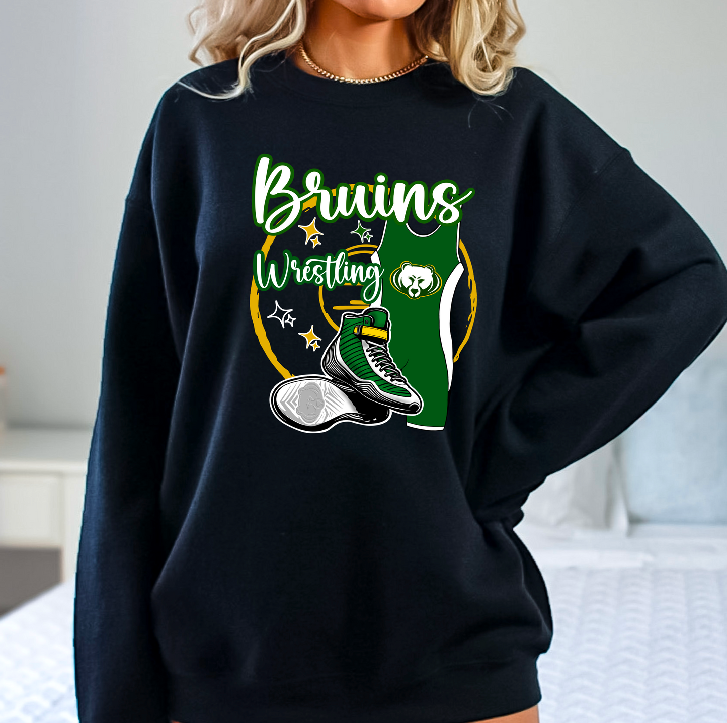 Wrestling singlet bruins
