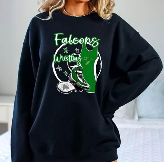 Wrestling singlet falcons