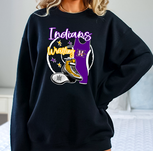 Wrestling singlet indians