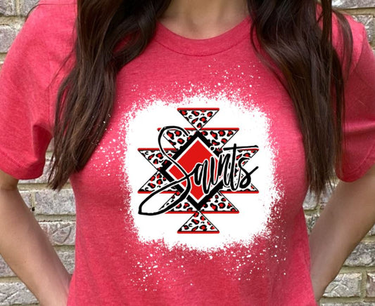 Saints aztec tee