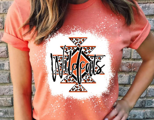 Wildcats aztec tee