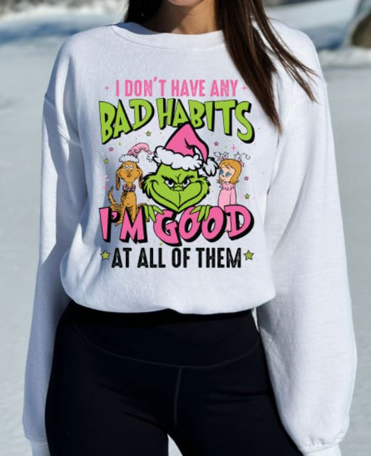 Bad habits grinch