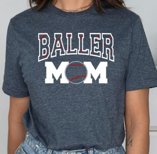 Baller mom baseball