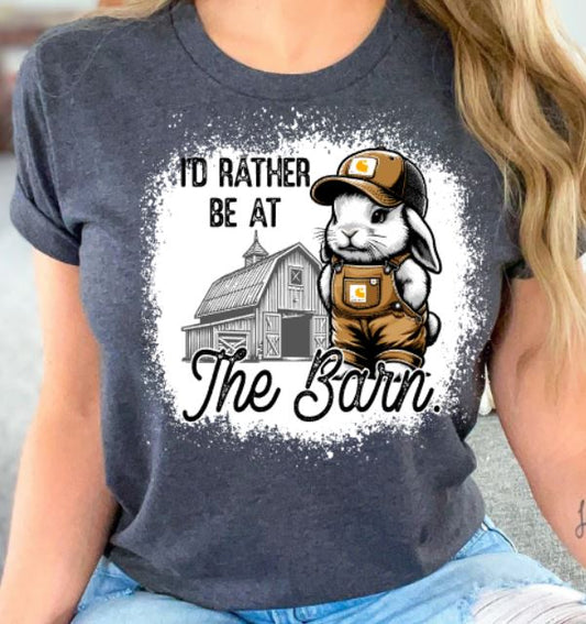 Rather be at the barn