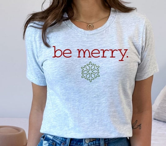 Be merry snowflake