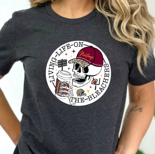 Mustangs bleacher life football