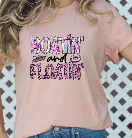 Boatin and floatin floral