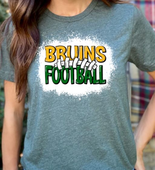 Bruins Football Laces tee