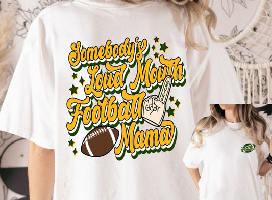 Bruins loud mouth football mama