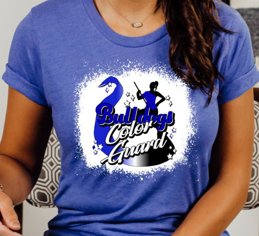 Bulldogs color guard