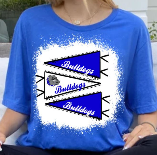 bulldogs pennant flag