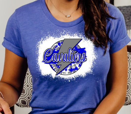 Cavaliers lightning bolt tee