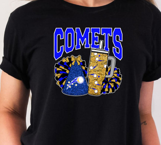 Comets cheer