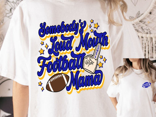 Comets loud mouth football mama