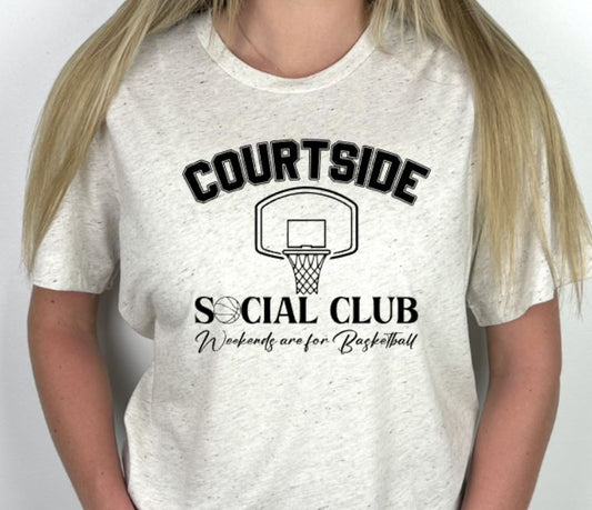 Basketball courtside social club