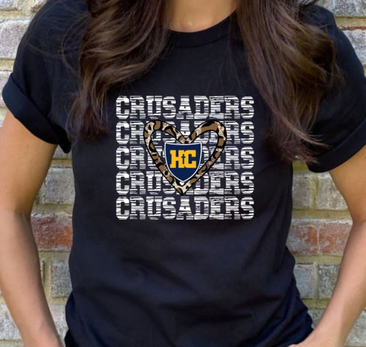 Crusaders leopard heart