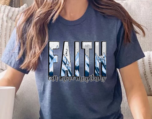 Faith can move mountains