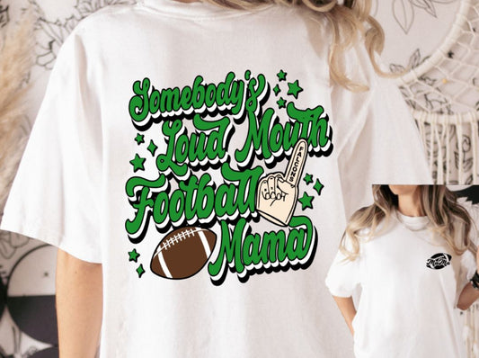 Falcons loud mouth football mama
