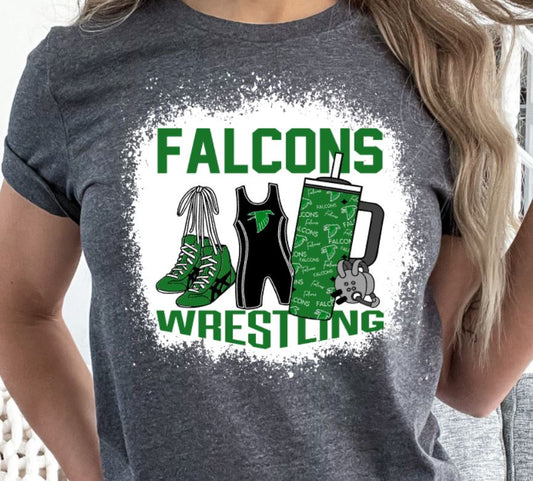 Falcons wrestling