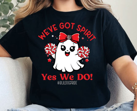We got spirit bulldogs