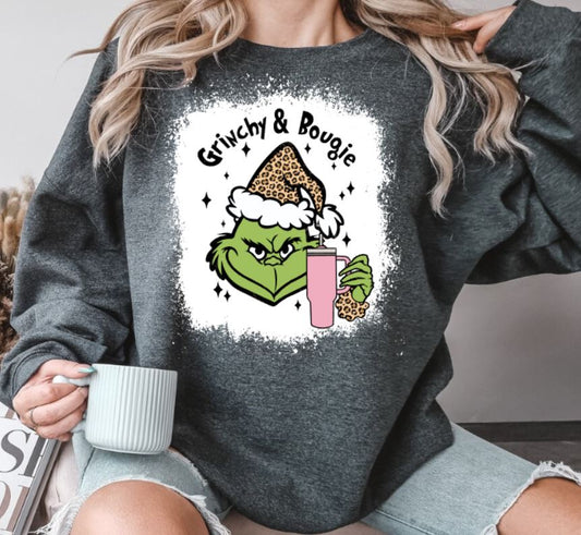 Grinchy and bougie leopard