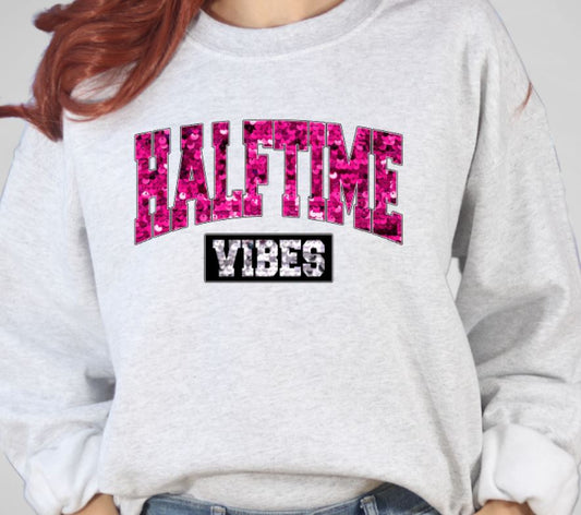 Halftime vibe faux sequins