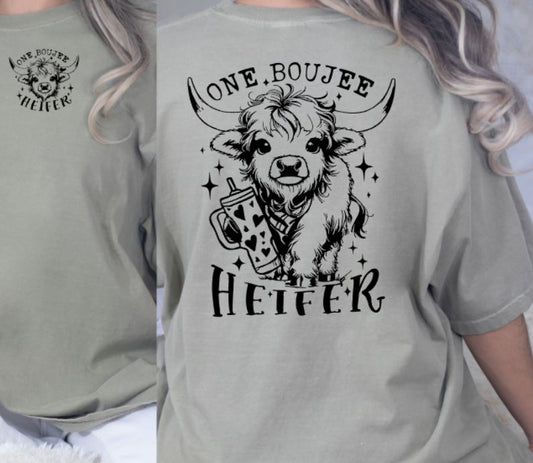 One boujee heifer