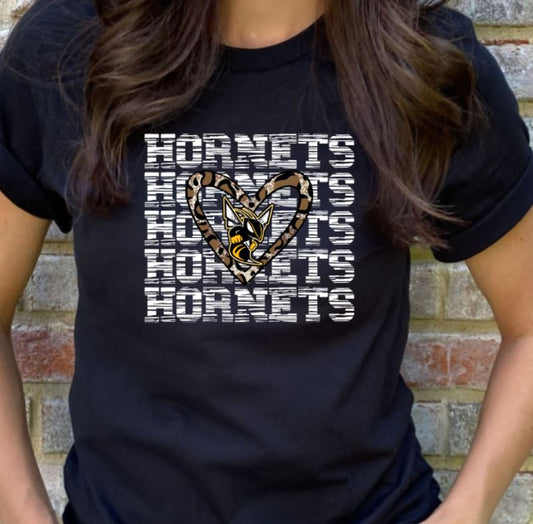 Hornets leopard heart