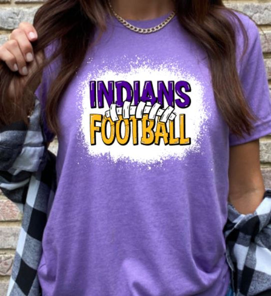 Indians football laces