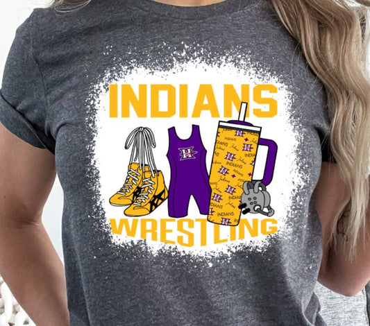 Indians wrestling