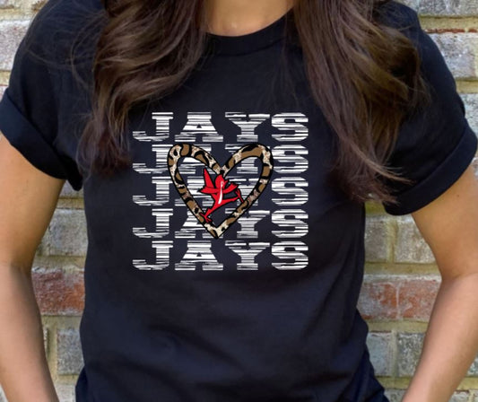 Jays leopard heart