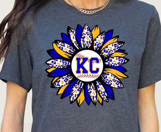 KC royals sunflower