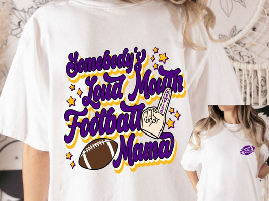Kewpies loud mouth football mama