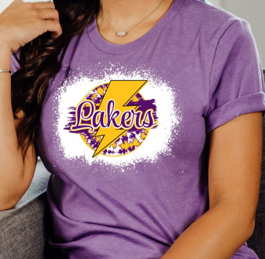 Lakers lightning bolt