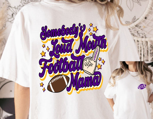 Laker loud mouth football mama