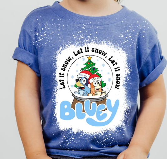 Let it snow bluey