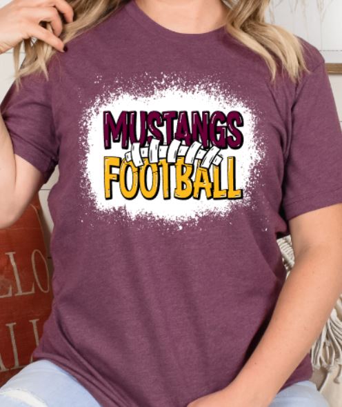 Mustang football laces