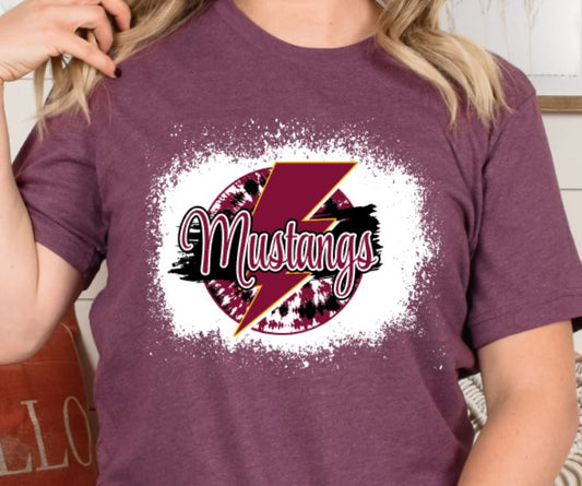 Mustangs lightning bolt