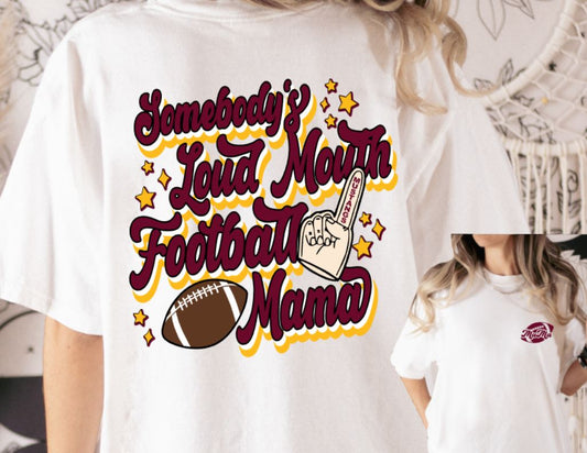 mustangs loud mouth football mama