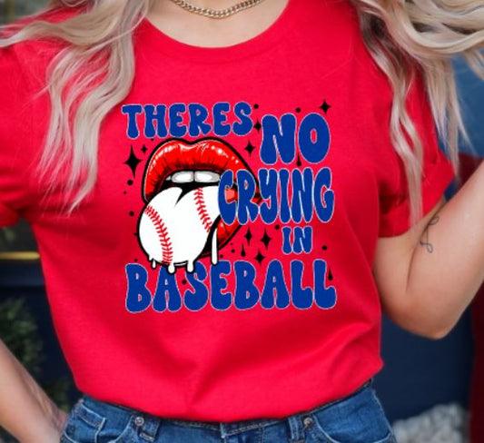 no crying in baseball