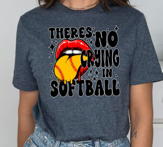 No crying softball
