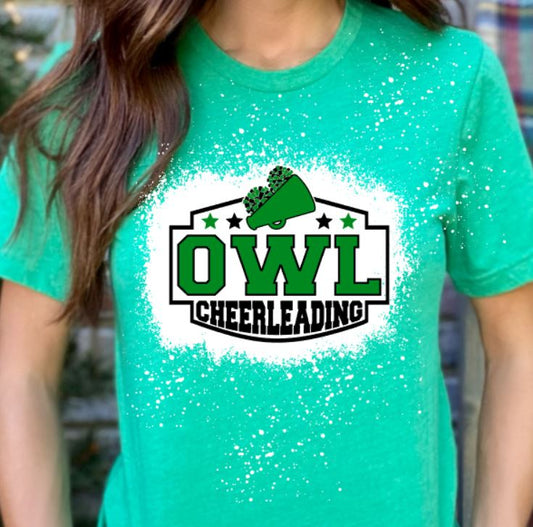 Owl cheerleading