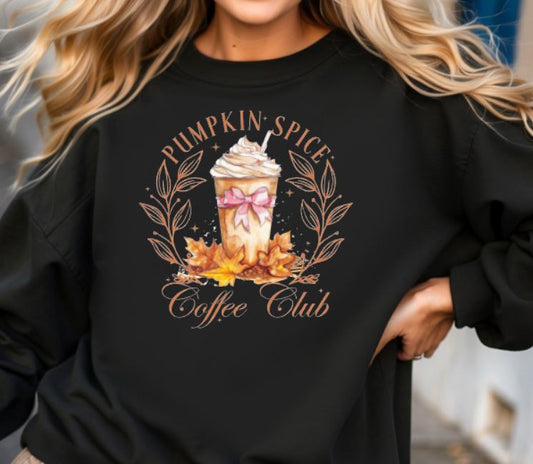Pumpkin spice coffee club