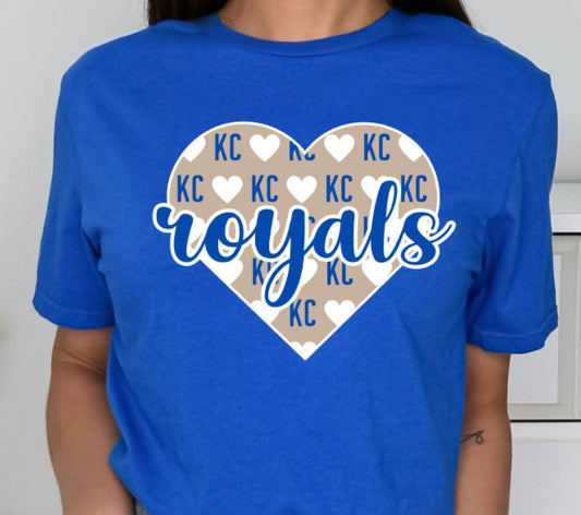 Kc royals heart