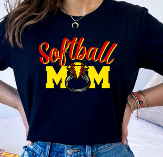 Softball mom diamond
